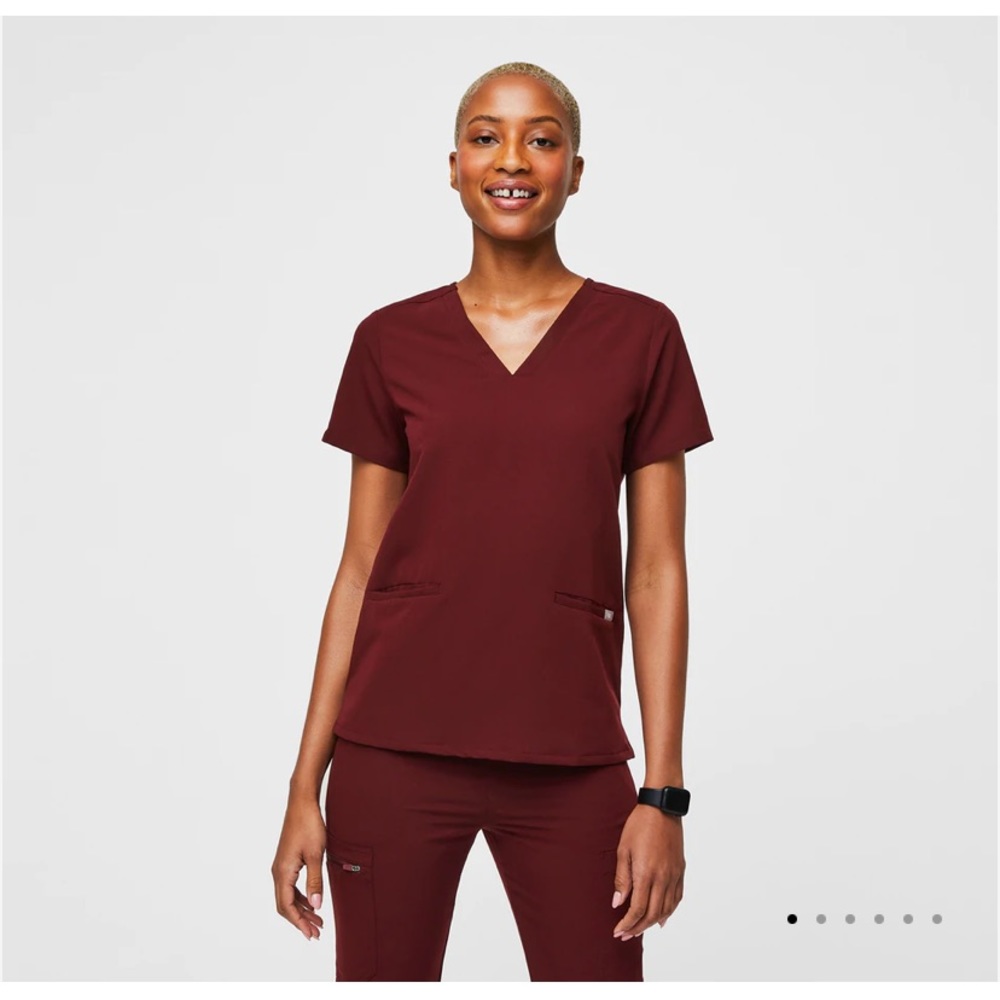 Figs Casma Scrub Top Size Small